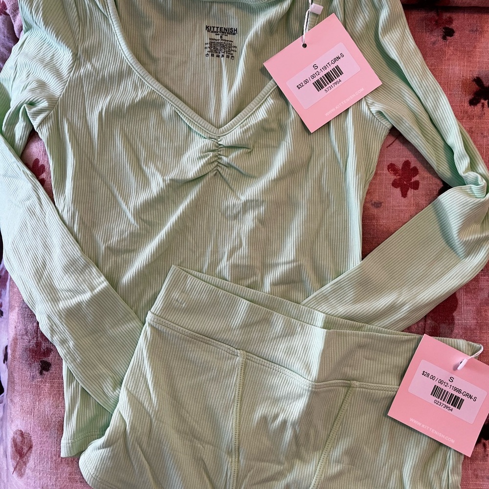 Women's Green Sleepwear Set